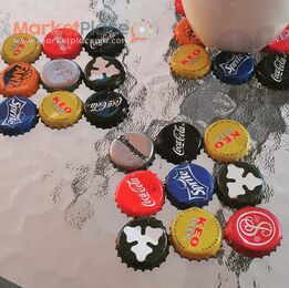 Μεταλλικά Σουβέρ 5 τεμαχίων από πώματα μπουκαλιών