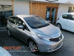 Nissan, Note, 1.5L, 2014, Manual