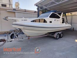 Mostro Rib boat 8m with cabin