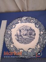 Παλαιό αποικιακό πιάτο της Κύπρου.