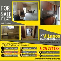 For Sale Penthouse Apartment in  Agia Phyla area, Limassol, Cyprus