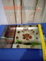 Γυάλινος δίσκος σερβιρίσματος.