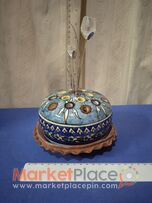 Παλαιό χειροποίητο κεραμικό από Ιεροσολύμα για κερί, λουλούδια.