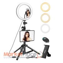 ELEGIANT 10" Ring Light 52.8" Extendable Aluminum Alloy Tripod