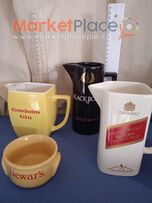 Σετ από 3 συλλεκτικές κανάτες και ένα μπολ.