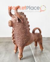 Large sculpture bull