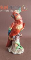 Porcelain figurine parrot sitzendorf germany 1918