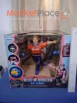 Collectable bowling game head banker's big strike.