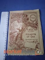 An advertisement leaflet of Beecham's music portfolio from 1850.