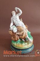 19th century  figurine Bacchante  Old Paris porcelain