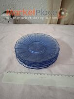 5 παλαιά πιάτακια για κέικ.