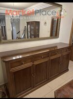 Χειροποιητο μπουφε με καθρεφτη σε αριστη κατασταση