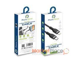 Phone Planet Braided Dual Type-C 1.2m