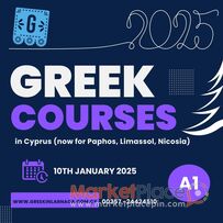New Year Greek Language Courses in Cyprus for 2025!
