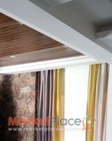 Luxurious Silk Living Room Curtains