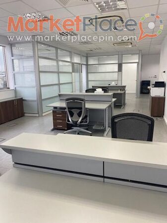 Impressive office 170m2 with raised floors - Limassol, Limassol