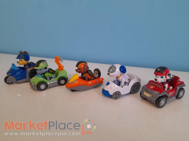 PAW PATROL 4 SMALL VEHICLES WITH FIGURES - Agios Vasileios, Nicosia