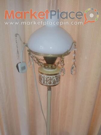 Φωτιστικό δαπέδου 127 πόντους με κρύσταλλα. - Mesa Geitonia, Limassol