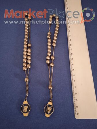 Δύο συλλέκτικα κομπολογια. - Mesa Geitonia, Limassol