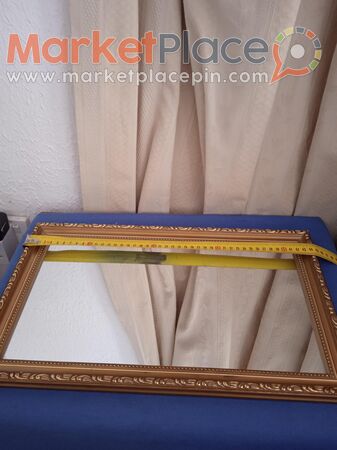 Καθρέφτης σέ ξύλινη κορνίζα. - 1.Limassol, Limassol