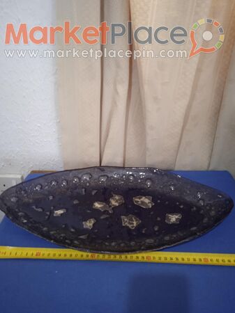 Χειροποίητη γυάλινη φρουτιερα. - 1.Limassol, Limassol