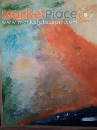 Gallery artist original paint oil on canvas 60x80 cm signed by artist - 1.Limassol, Limassol