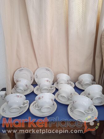 9 παλαιά σερβίτσια πορσελάνης τσαγιού. - 1.Limassol, Limassol