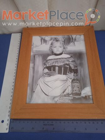 Ξύλινη κορνίζα με συλλεκτικό αντίγραφο. - 1.Limassol, Limassol