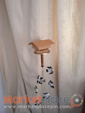 Διακοσμητικό κρεμαστό χώρου με ψάρια από γυαλί. - 1.Limassol, Limassol