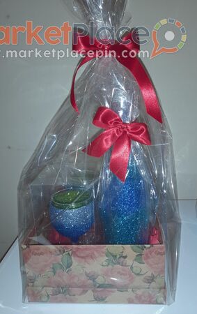 Wine glitter glass - Larnaca, Larnaca