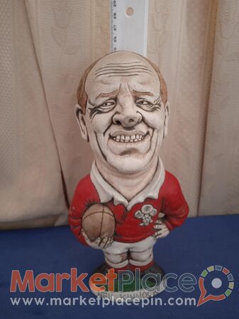 A rare john Hughes pottery groggs figurine statue of neil Kinnock. - 1.Limassol, Limassol