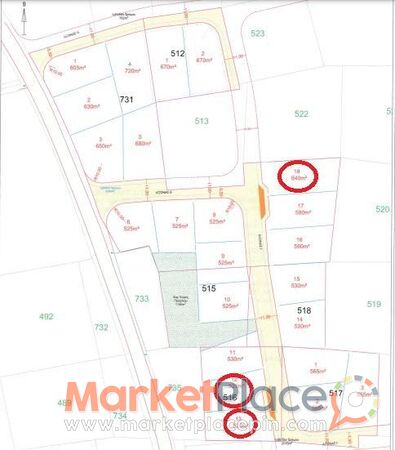 ΚΟΚΚΙΝΟΤΡΙΜΙΘΙΑ / ΟΙΚΟΠΕΔΟ ΠΡΟΣ ΠΩΛΗΣΗ 525τμ  78000+ΦΠΑ - Nicosia, Nicosia