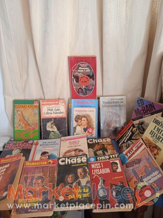 17 collectable romance and action Sweden book's. - 1.Limassol, Limassol