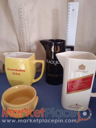 Σετ από 3 συλλεκτικές κανάτες και ένα μπολ. - 1.Limassol, Limassol