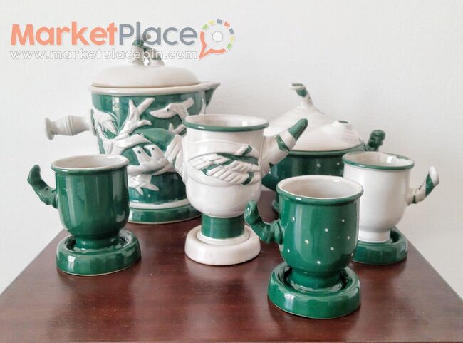 Majolica tea service lvov ussr 1960 - Paphos, Paphos