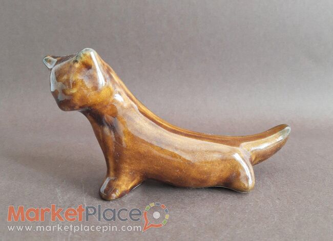 Figurine cat majolica vasilkovsky majolica factory ussr 1960 - Paphos, Paphos