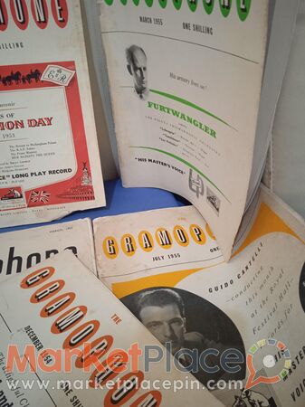 7 old magazines of gramophone advertisement. - 1.Limassol, Limassol
