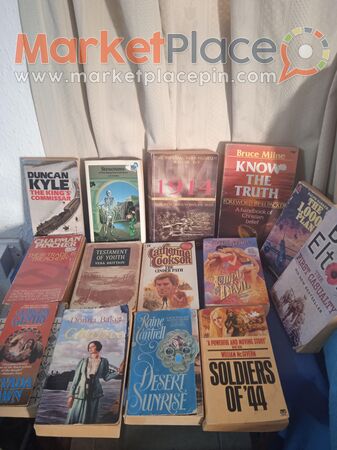 Box of 34 book's English version. - 1.Limassol, Limassol