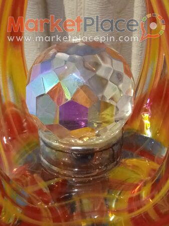 Μουρανο χρώμα κεχριμπαριού με κρύσταλλο εσωτερικά. - 1.Limassol, Limassol