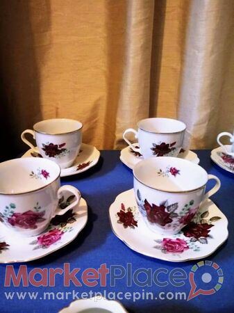 Σπάνιο σέτ τσαγιού Τσεχοσλοβακίας. - 1.Limassol, Limassol