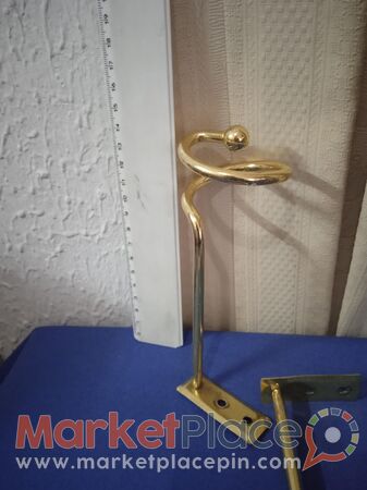 4 μεταλλικές δέστρες κουρτινών. - 1.Limassol, Limassol