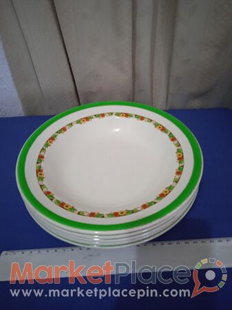 5 παλαιά αγγλικά πιάτα. - 1.Limassol, Limassol