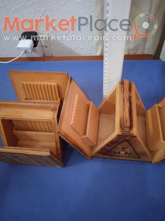 Δύο παλαιά κυπριακά ξύλινα χειροποίητα. - 1.Limassol, Limassol