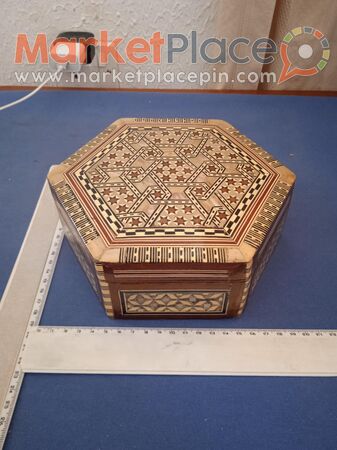 Χειροποίητο ξύλινο κουτί από σεντεφι. - 1.Limassol, Limassol