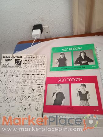 Two book's of sign language. - 1.Limassol, Limassol