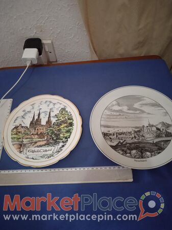 Δύο παλαιά πιάτα με τοπία. - 1.Limassol, Limassol