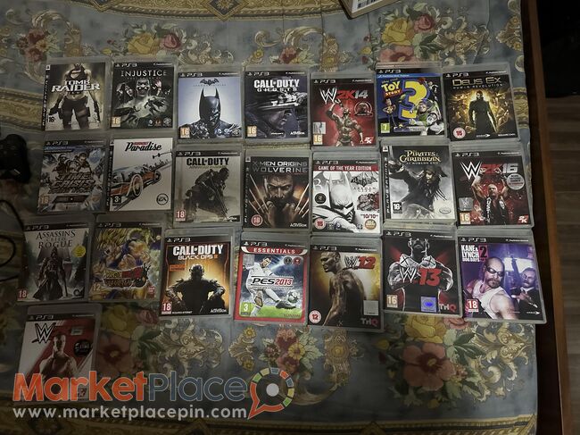Playstation 3 + 22 games - Agios Athanasios, Limassol