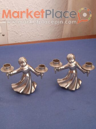 Δύο παλαιά μικρά κηροπήγια δυτικής Γερμανίας. - 1.Limassol, Limassol