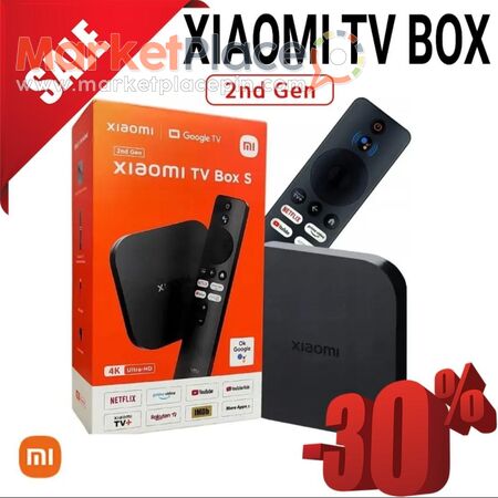 TV Box Xiaomi S 2nd Gen Smart Mi Quad-core 4K Dolby Vision HDR10+ - Agios Athanasios, Limassol