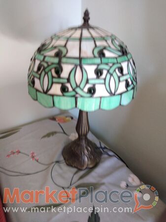 Tiffany style brass lamp - Chloraka, Paphos